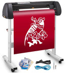SIHAO 14-Inch Vinyl Cutter & Plotter – Desktop Cutting Machine with 3 Blades + Pen Holder, Software-Controlled for Signs, Decals & Stickers