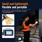 SIHAO 20W/30W Handheld Fiber Laser Marking Machine 220V — Industrial Laser Engraving for Permanent Metal & Plastic Etching