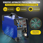 SIHAO 220V 200-270A MIG MMA TIG Welder 3-in-1 IGBT Inverter Welding Machine Dual Voltage for Steel Aluminum Auto Repair Home Workshop