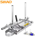SIHAO Heavy-Duty Portable Chainsaw Planking Mill – 14-24" Adjustable Guide for Precision Log Slicing, Rust-Resistant Aluminum-Steel Frame
