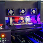 SIHAO A4 UV Printer, DTF UV LED Inkjet Printer with Rotary Attachment, 5760x1440dpi USB, for Bottles Paper Phone Cases PVC