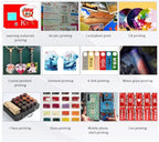 SIHAO A4 UV Printer, DTF UV LED Inkjet Printer with Rotary Attachment, 5760x1440dpi USB, for Bottles Paper Phone Cases PVC