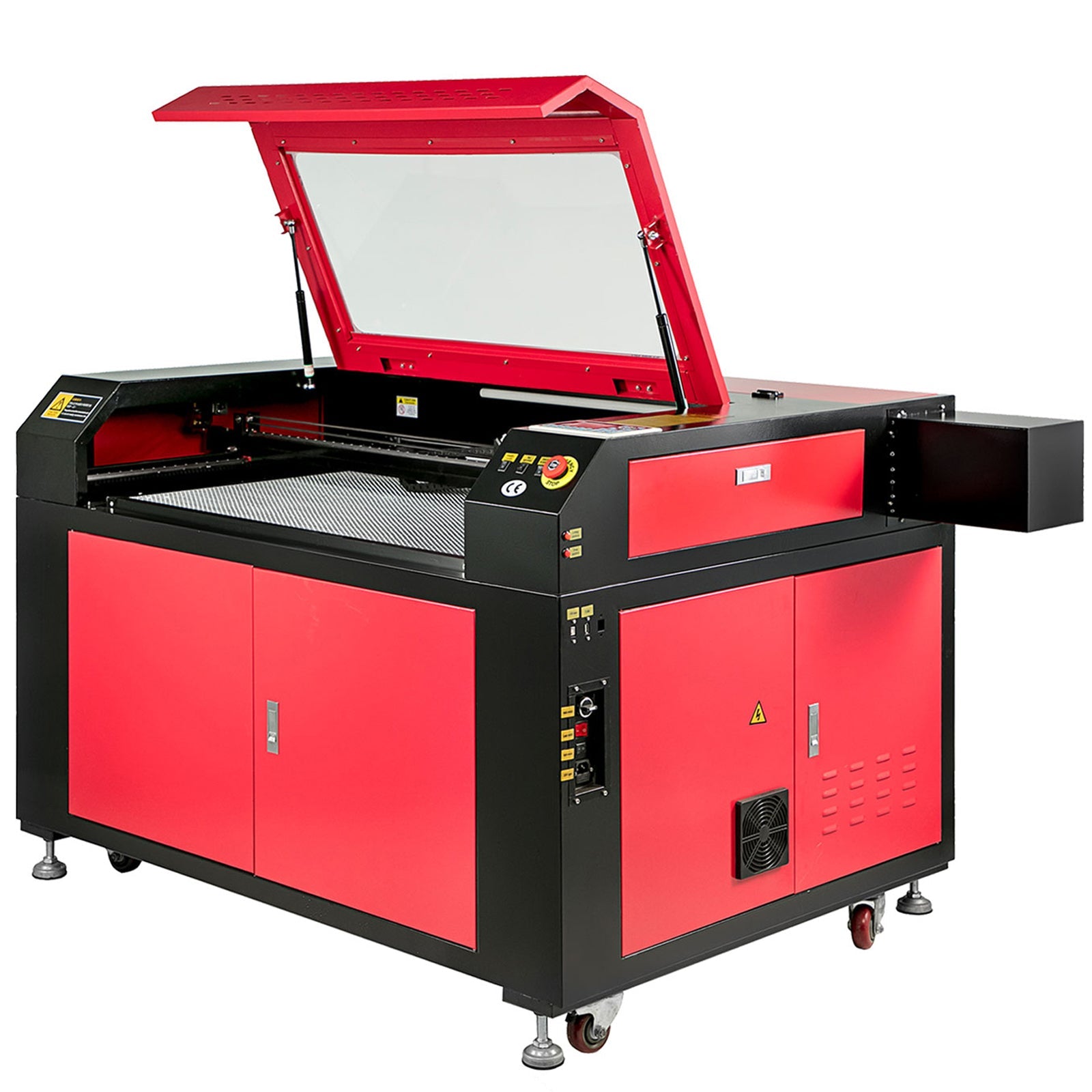 SIHAO All-in-one CO2 Engraving Machine 90×60cm 100W 220V European Plug