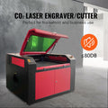 SIHAO All-in-one CO2 Engraving Machine 90×60cm 100W 220V European Plug