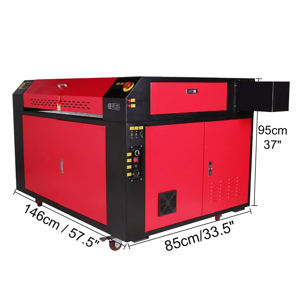 SIHAO All-in-one CO2 Engraving Machine 90×60cm 100W 220V European Plug
