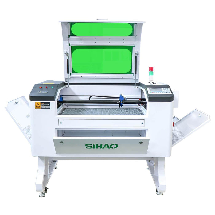 SIHAO 100W CO2 Laser Engraver built-in Chiller | Ruida Controller| Cutter (28" x 20") with Autofocus - SIHAOTEC Laser