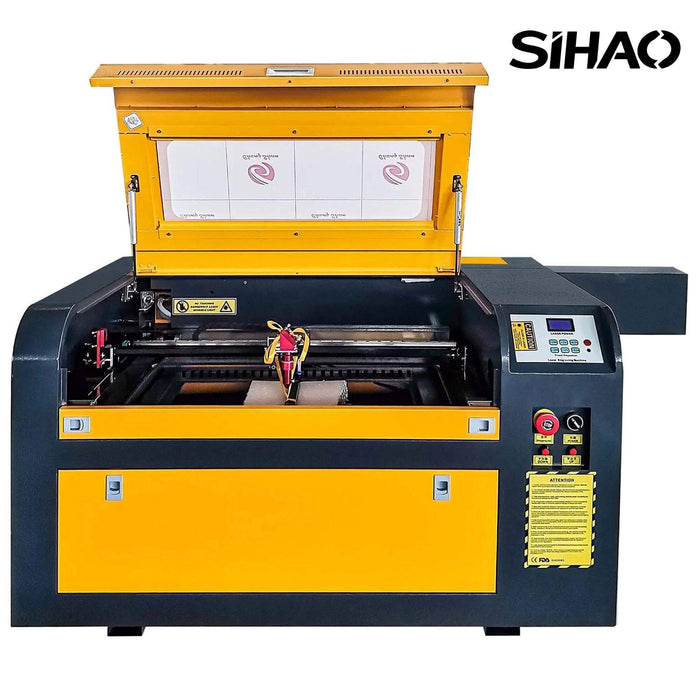 SIHAO 60W CO2 Laser Engraver | Cutter (24" x 16") | Ruida Controller | with Manual Focus - SIHAOTEC Laser